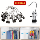 Kit de Prendedores de Roupas Flip + Frete Grátis Só Hoje!