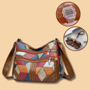 Bolsa de Couro Kaffee + Relógio e Porta Óculos de Brinde