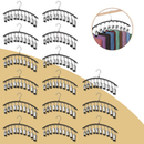 Cabide com 10 Prendedores Aço Inox FitClips - Black Friday de Páscoa 50% OFF + Frete Grátis