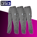 [PAGUE 2, LEVE 3] Calça em Malha de Seda de Gelo - Black Friday de Páscoa 60% OFF + Frete Grátis