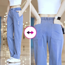 [PAGUE 2, LEVE 3] Calça em Malha de Seda de Gelo - Black Friday de Páscoa 60% OFF + Frete Grátis