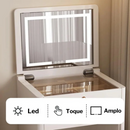 Penteadeira de LED Lumiery - Queima de Estoque com 65% OFF + Frete Grátis