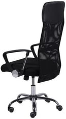 Cadeira Presidente Ergonômica Giratória Preta Z3307