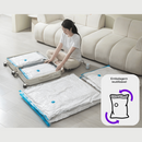 Kit 15 Sacos Herméticos a Vácuo + Bomba Elétrica Anety - Preço de Fabrica