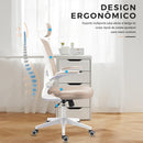 Cadeira de escritório ergonômica com estofado mesh Y8970