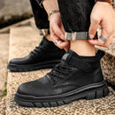 [Black Friday até 30/11] Bota de Couro Masculina - Chelsea + 2 Brindes