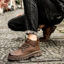 [Black Friday até 30/11] Bota de Couro Masculina - Chelsea + 2 Brindes