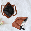 Kit 3 Bolsas de Couro - Divanne