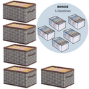 Caixas Organizadoras Dobráveis Donnari + Divisórias de Brinde