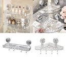 4 Suportes de Ventosa Multiuso - UltraFix + 30 Prendedores de Brinde