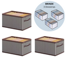 Caixas Organizadoras Dobráveis Donnari + Divisórias de Brinde