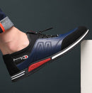 Tênis Casual de Couro Masculino - UrbanChic