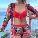 Conjunto 3 Peças Biquini Eleganza